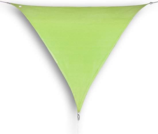 HanSe® Schaduwdoek Driehoek Waterdoorlatend 5x5x5 m Zonnedoek