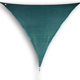 hanSe® Schaduwdoek Driehoek Waterdoorlatend 5x5x5 m Zonnedoek Groen