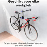 4toolz® Fiets Reparatie Beugel voor wand of werkbank - fiets montagestandaard 360⁰ Verstelbaar