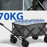 Bolderkar Strand inklapbare Handwagen 360° Tuinwagen
