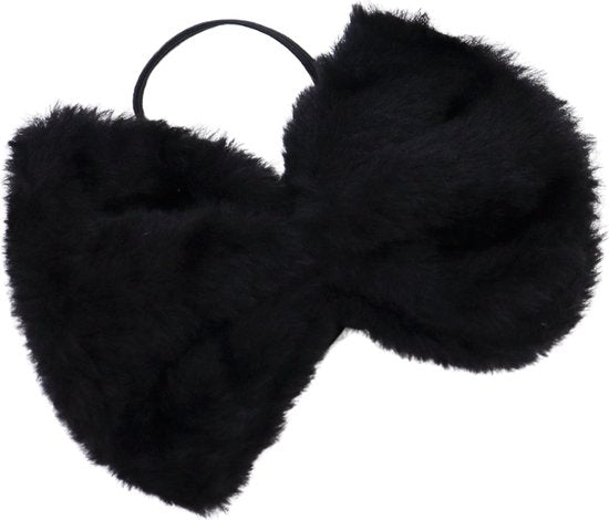 Joya Kids® Kat Zwart Verkleed Accessoires | Verkleedset Katten | Meisjes en Jongens Verkleedpak Kitten | Carnaval en Halloween Outfit kinderen | Haarband met Oren, Staart, Pootjes en Strik | Zwart