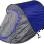 Hanse® Pop-up tent Blauw voor 2 personen kampeertent trekking festival
