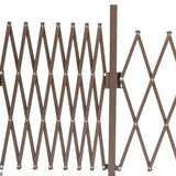 flexibel Hekwerk Uitrekbaar van 52 - 405 cm - aluminium