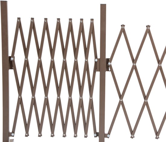 flexibel Hekwerk Uitrekbaar van 52 - 405 cm - aluminium