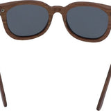 5one® Rome Walnut zonnebril met lens - houten dames zonnebril