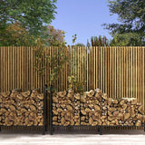 4goodz Houtopslag 200 cm - Waterafstotende 600D Oxford Hoes