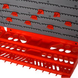 4goodz Gereedschapswand 54-dlg met Haken - Rood/Grijs