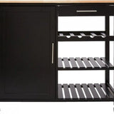 5Five® Luxe Grote houten Keukentrolley