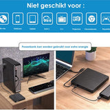 Vesfy Externe DVD-CD Speler en Brander - Compatibel met Windows, Mac en Linux - USB 3.0 Hoge Snelheid