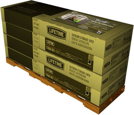 Lifetime - LG20000 - Tuinhuis - Tuinschuur - 243 x 243 x 609 cm