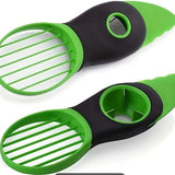 Sasemy® - Tools voor in de keuken - Set van 4 - #5 - Championsnijder, Keuken Gadget - Fruitsnijer - Keuken Accessoires - Kitchen Tools - Knoflook-en of gember rasp - Avocadosnijder - Citrussnijder - Sinterklaas cadeau - Kerst cadeau - Campinghulp