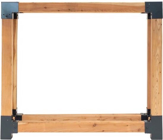 Westmann HaardHout Houtopslag Houtrek WMKR3010 - Brandhoutrek 40x138x120 cm
