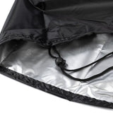 BBQ Hoes Waterafstotend en Rond - Zwart - 21 tot 25 inch - Ø98x115cm - Universeel - Geschikt voor Kamado, Big Green Egg en Grill Guru
