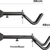 4toolz® Fiets Fiets Ophangsysteem Opklapbaar - Wandbeugel voor fiets