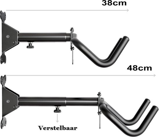 4toolz® Fiets Fiets Ophangsysteem Opklapbaar - Wandbeugel voor fiets