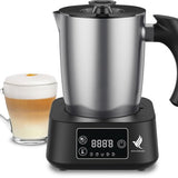 NovaWare Melkopschuimer met Schenktuit - Elektrisch – 5-in-1 Melkopschuimer Electrisch – Milk Frother - Melkschuimer Voor Melk – Melkklopper - RVS