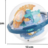 DMG Supply Maze Ball - 150 Levels - Puzzelbal - Breinbreker - Doolhofspel - Reisspel - Ø13 cm