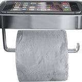 Luzzo® Piazzo Messing Toiletrolhouder met planchet - wc rolhouder