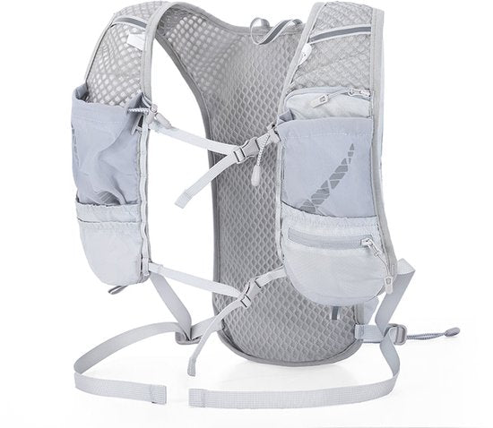 Hardlooprugzak 10L – Lichtgewicht Hydratatievest voor Hardlopen & Trailrunning – Ademend Running Vest met Opbergvakken en Reflectie