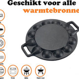 Poffertjespan – 19 poffertjes