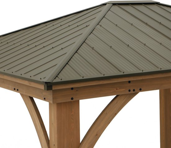 Westmann - YD12941 - Paviljoen - Pergola - Partytent - 317 x 365 x 427 cm
