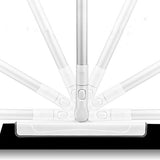 Vloerwisser met Lange steel - 125 cm - Wit - Vloertrekker met Verstelbare steel