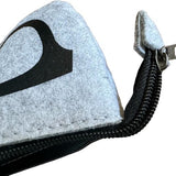 Brillenetui - Grijs - Vilt - Brillen etui - Bril Beschermer - Brillendoos - Brillenkoker - Brillenhoes