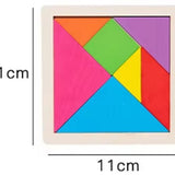 - Tangram - Houten speelgoed - 3 - Educatief - Vanaf 3 Jaar