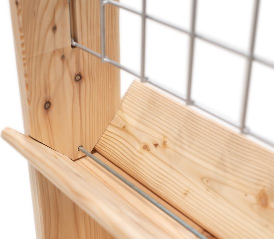 Westman Kruidenrek Plantenbak met traliewerk Viktoria L 50x80x95cm