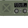 Noodradio - & Hand Crank Powerbank - AM-FM-WB Emergency Radio - & - Groen
