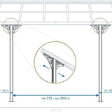 Westmann - SI06108W - Terrasoverkapping Bruce 556