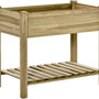 Plantenbak verhoogd - geïmpregneerd Hout - 51x91x75 cm