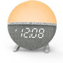 Wake Up Light Wekker – Sunrise Lichtwekker met Nachtlamp – Digitale Alarmklok met Snooze – Dimbare Nachtlamp & Zonsopgang Simulator – Oplaadbare Wekker Slaapkamer – 12-24h LED Klok
