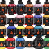 Pigment Art School, kleuren assorti, 24x500 ml