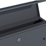 4gardenz® - Brievenbus Staal - Veilig Slot