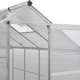 Westmann Aluminium kas Flora 68 - Zilver - 252x192x201cm