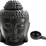 Buddha Kaarshouder - Waxinelicht houder - Aroma kaars - Waxinelichthouder Keramiek - Theelichthouder - Aroma Theelicht - Buddha Beeld