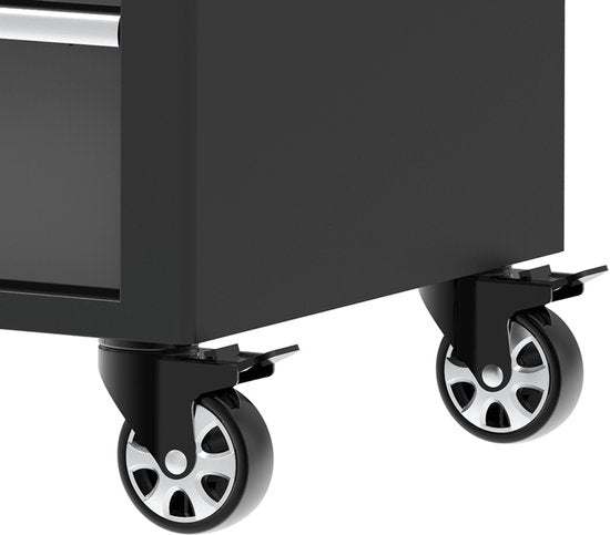 FEISTOS Hektor Mobiele werkbank - 114x73x89 cm - Zwart
