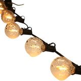Prikkabel Buiten 15,3 Meter – 25 LED Lampen – Koppelbare Lichtsnoer Buiten – Waterdichte Tuinverlichting – Warm Wit – Sfeerverlichting voor Tuin, Balkon, Terras & Overkapping