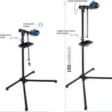 4toolz® Stevige Fiets Reparatiestandaard - 30kg max - Zwart