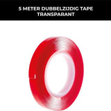 24ME® Dubbelzijdig Montage Tape Etui - 1mm - Transparant - Nano tape - Acrylic VHB