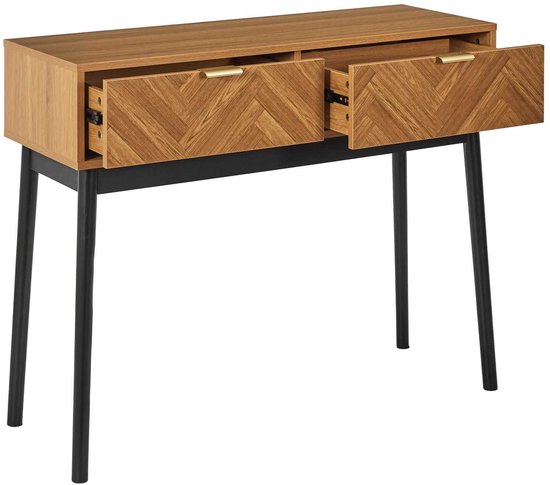 Sidetable Bijzettafel Felix 35x100x80 cm - Art Deco Consoletafel