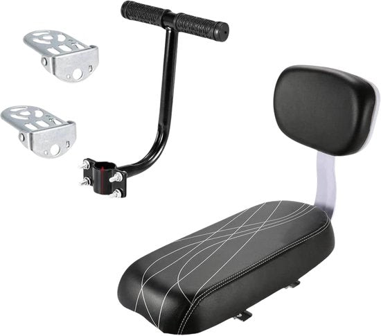 Bagagedrager Kussen – Zwart Fietszitje voor Extra Comfort en Eenvoud