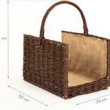 Westmann Houthaardhoutmand Olga - Houtmand 35x50x21cm