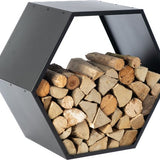 Westmann HaardHout Brandhoutrek WMLG789 - Houtopslag binnen - Zwart