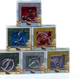 Hersenkraker metalen puzzel 9 assorti in display