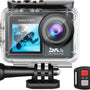 NovaWare Action Camera 5K - Vlog Camera - Onderwater Camera - Waterdicht tot 30M - Actie Camera - 24MP - Ultra 4K met 60 FPS - Beeldstabilisatie EIS - IMX sensor