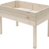 Westmann Frieda Houten Plantenbak op poten 75x119x79 cm - Lichtgrijs