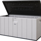 Lifetime® Kunststof Kussenbox 570 ltr - Tuinkist 72x151x69cm - Grijs