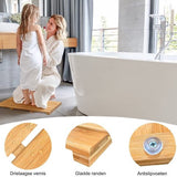 Badmat - Bamboe - Douchemat antislip - Voor in douche of bad - Houten - Douchemat - Badkamer mat - Saunamat